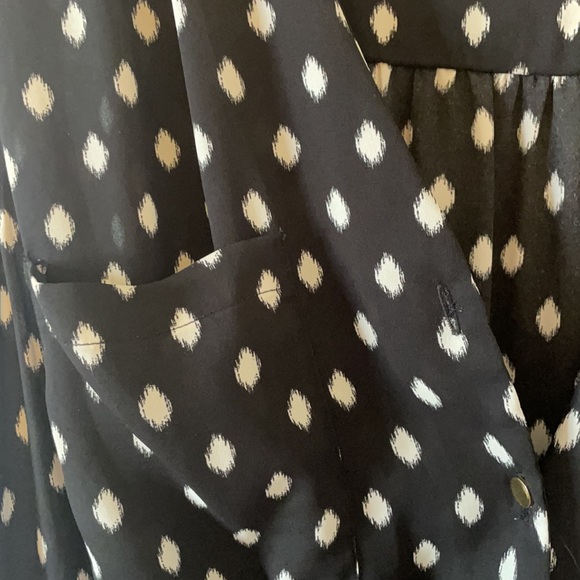 H&M Polka Dot Button Front Dress - Picture 2 of 4